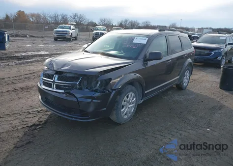 2019 Dodge Journey Se Value Package z USA, uszkodzony, nr VIN 3C4PDCAB2KT868155